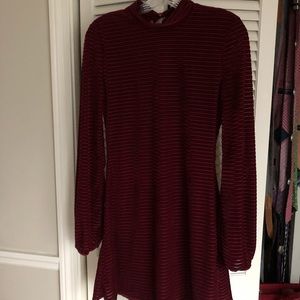 Velvet dress by Lulu’s